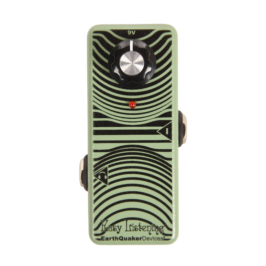 EarthQuaker Devices Easy Listening Analog Amp Simulator/Headphone Amp Reseda Green