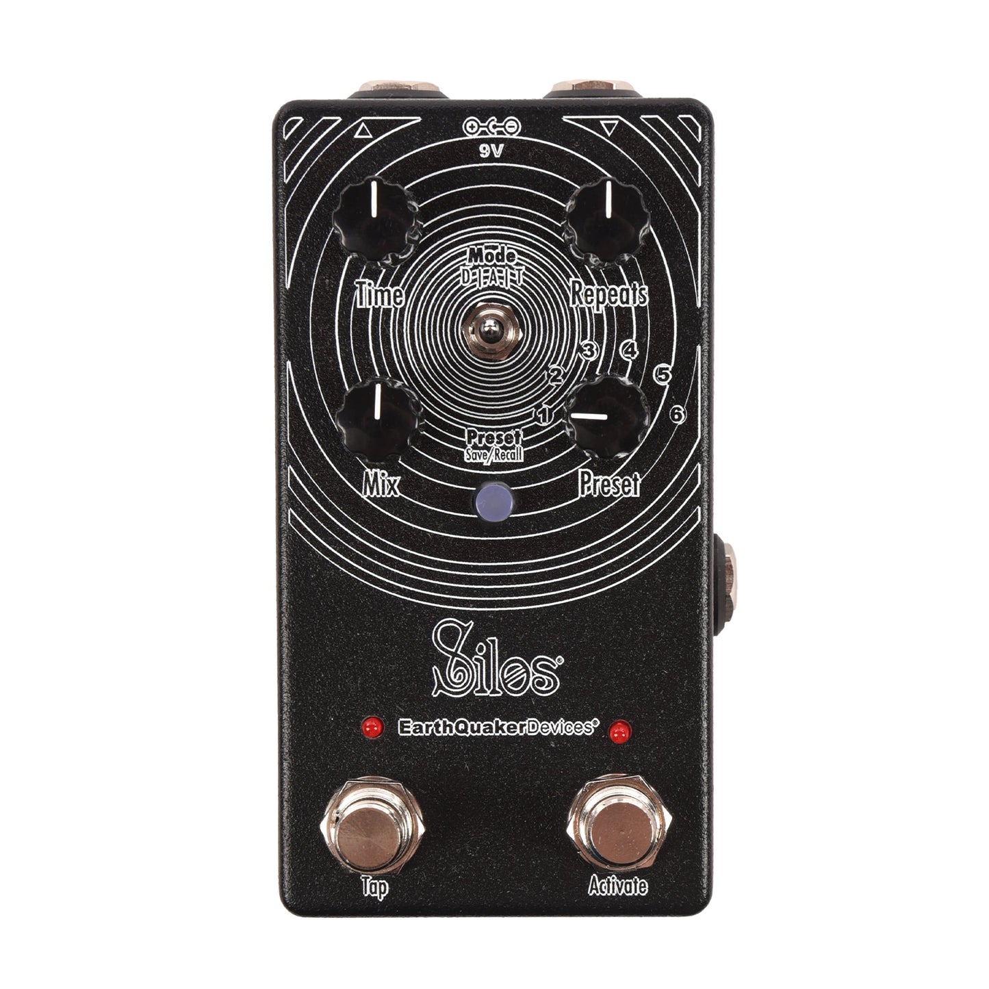 EarthQuaker Devices Silos Multi-Generational Time Reflection Device Delay Pedal One-of-a-Kind #10