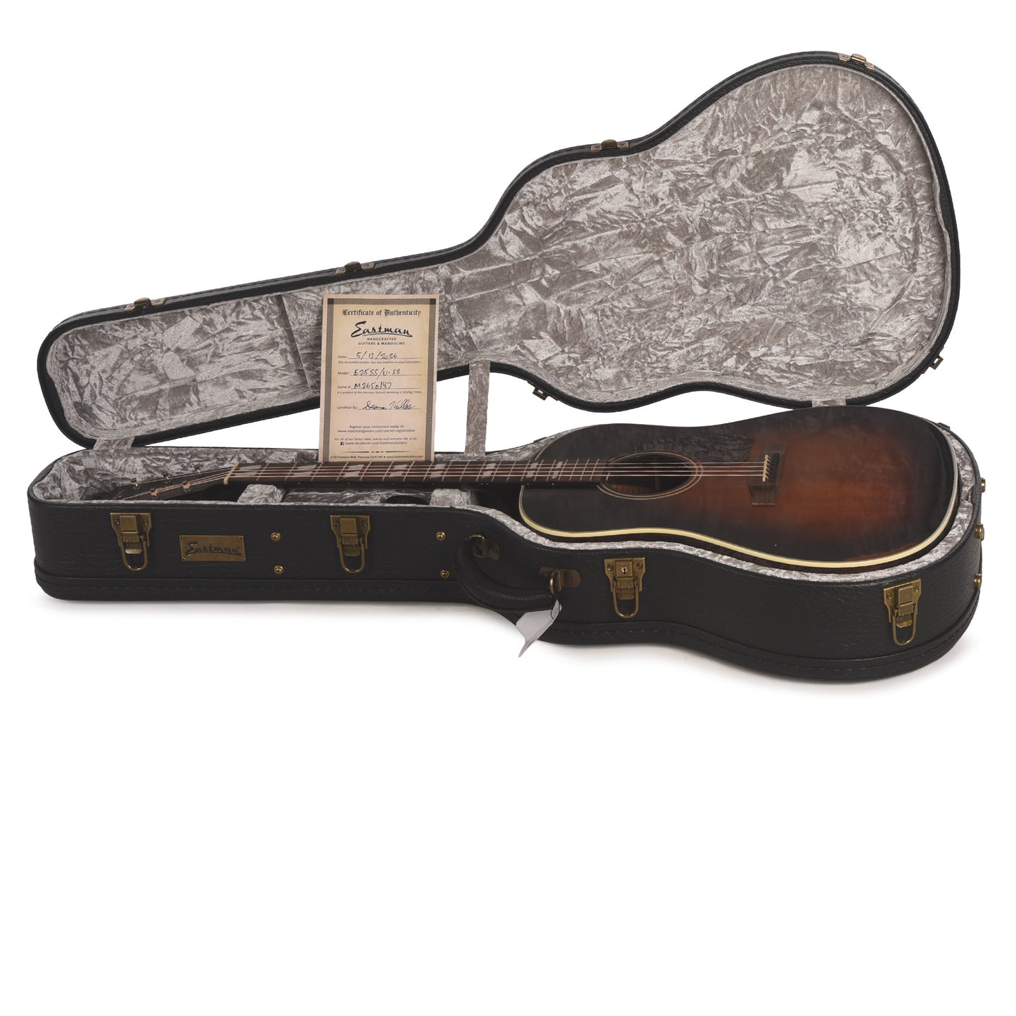 Eastman E25SS Adirondack/Rosewood Slope Shoulder Dreadnought Antique Sunburst Varnish