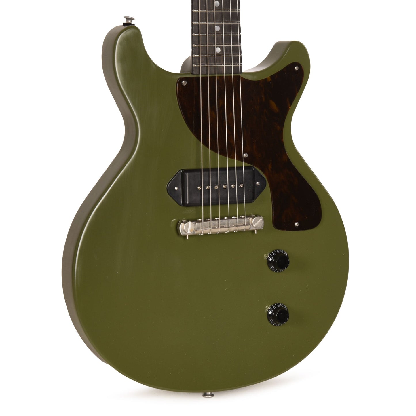 Eastman Limited Edition SB55DC/TV Olive Drab w/Lollar 50's Dog Ear P-90
