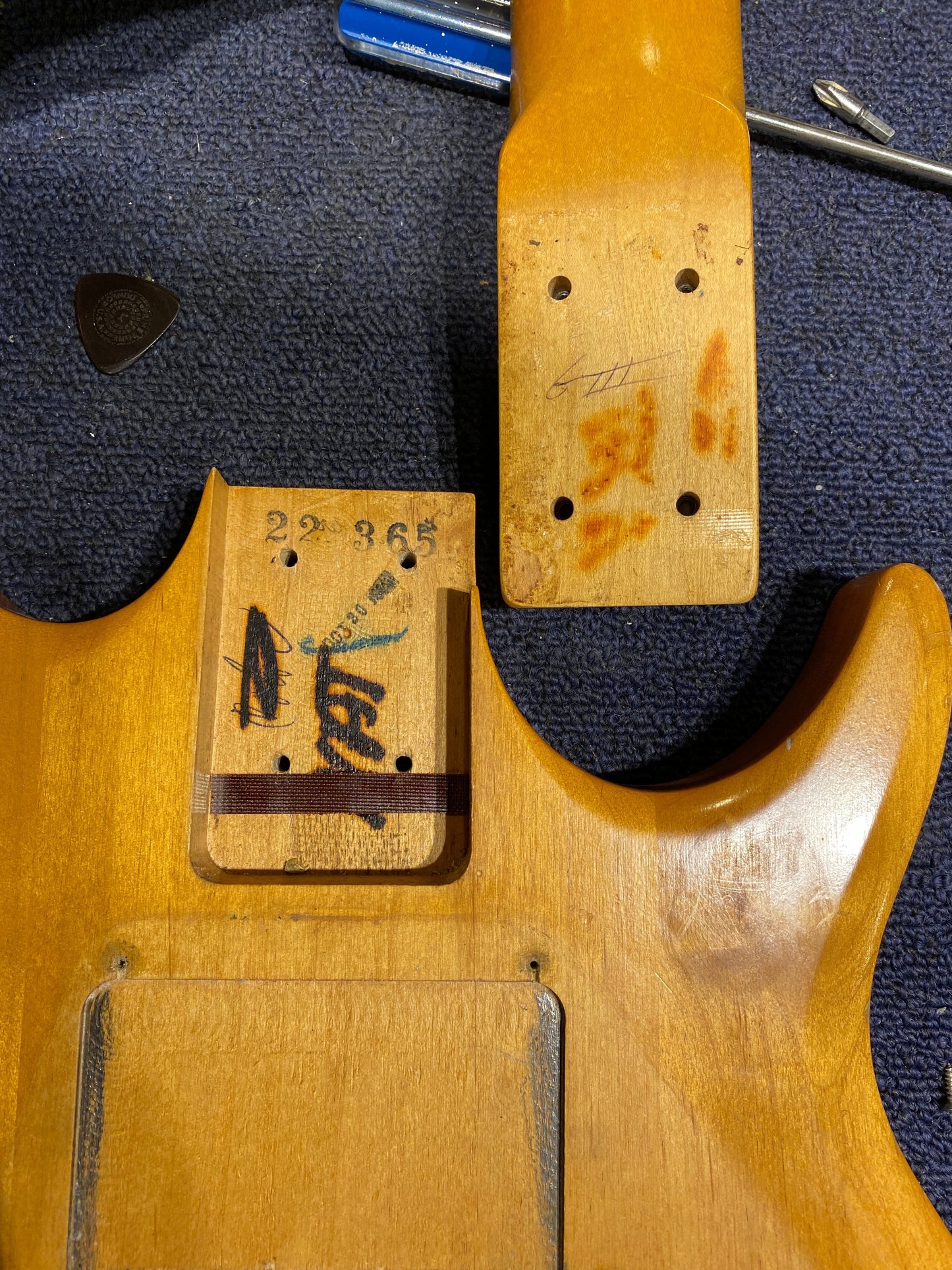 Gibson Grabber Natural 1979