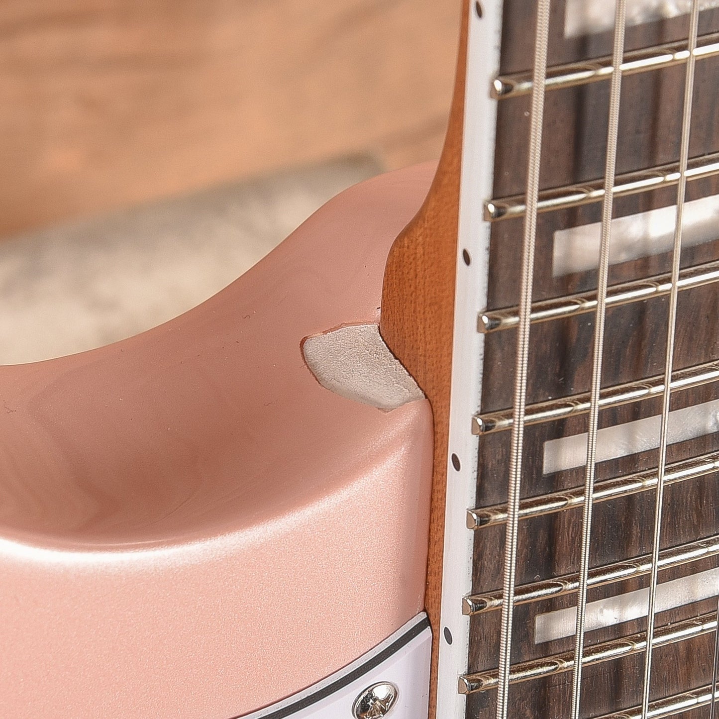 Guild Surfliner Deluxe Rose Quartz Metallic
