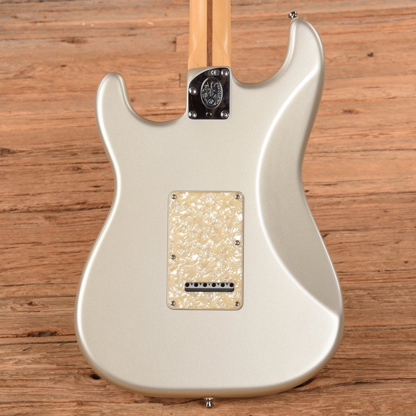Fender American Deluxe Stratocaster Chrome Silver 2004