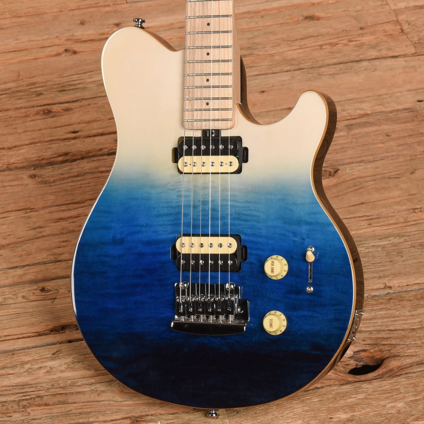 Sterling by Music Man Axis Sub Series Spectrum Blue