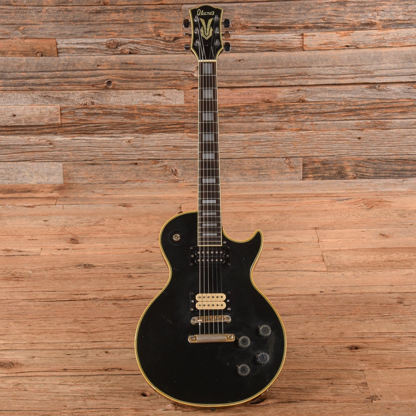 Ibanez Model 2350 Singlecut Custom Black 1970s