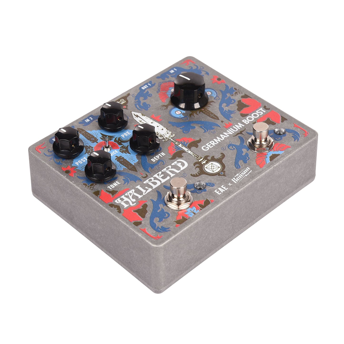 Electronic Audio Experiments x Benson Halberd/Germanium Boost Pedal