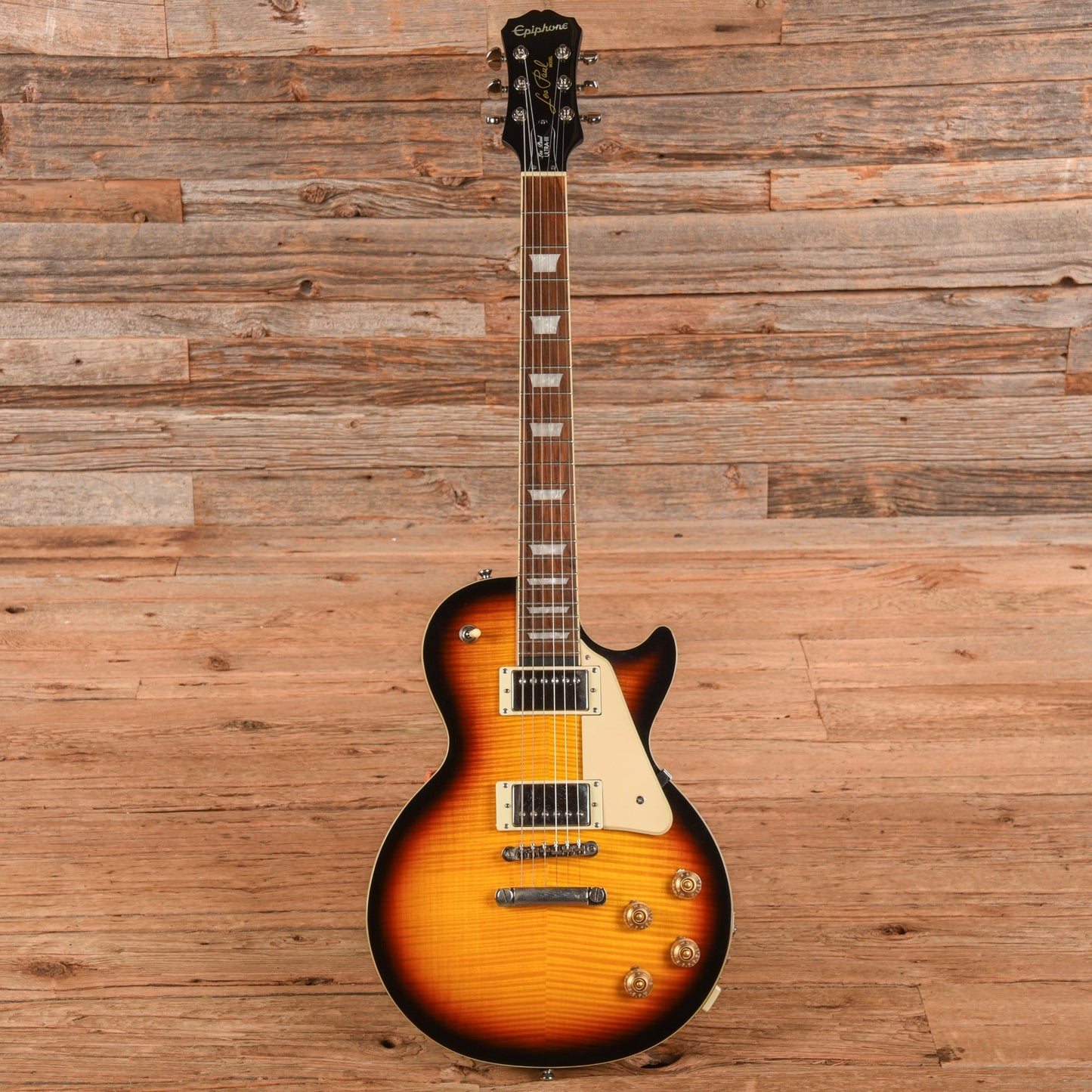 Epiphone Les Paul Ultra-III Vintage Sunburst 2012