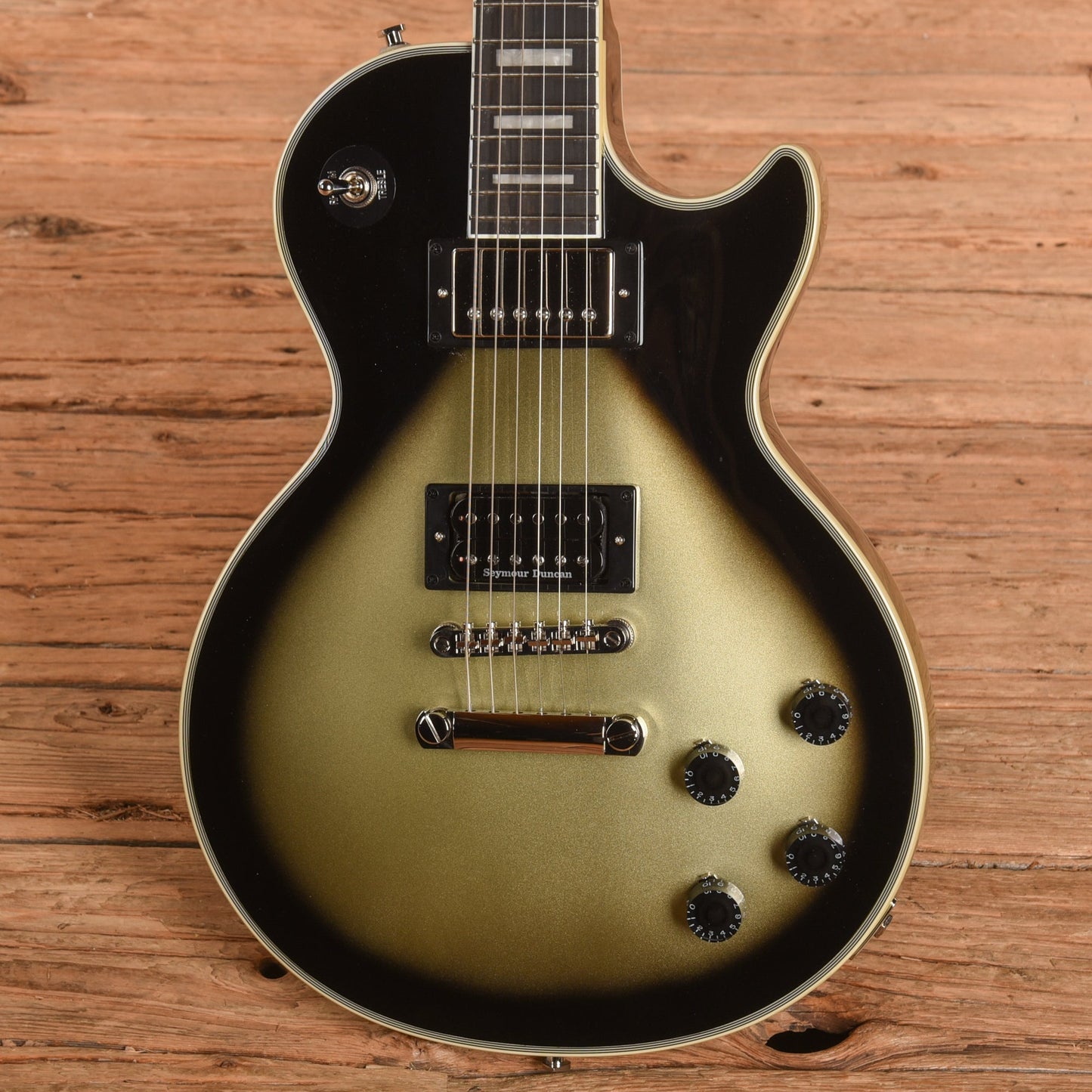 Epiphone Adam Jones Signature Art Series Les Paul Custom "Sensation" Silverburst 2023