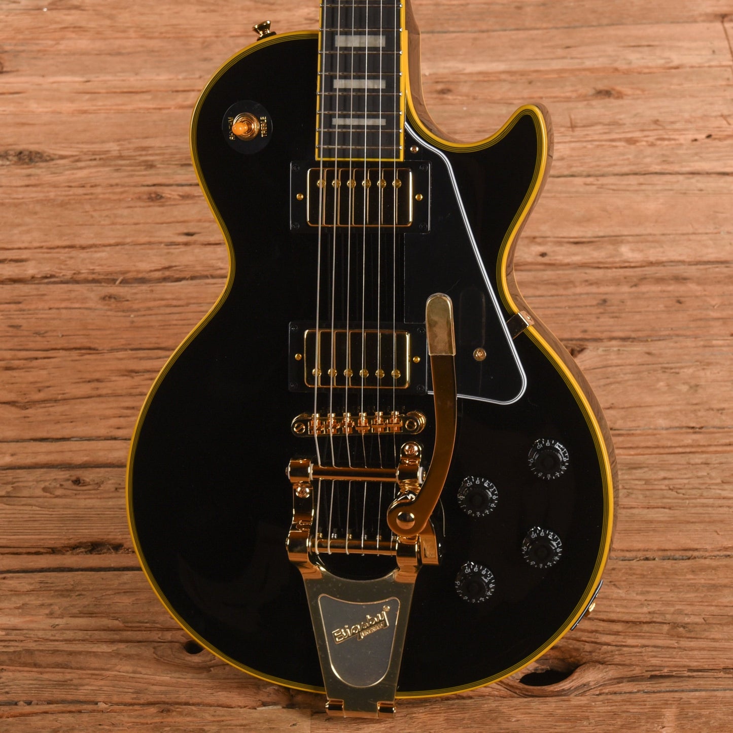 Epiphone Artist Joe Bonamassa ‘59 Les Paul Custom Antique Ebony w/Nerdville Hardshell Case