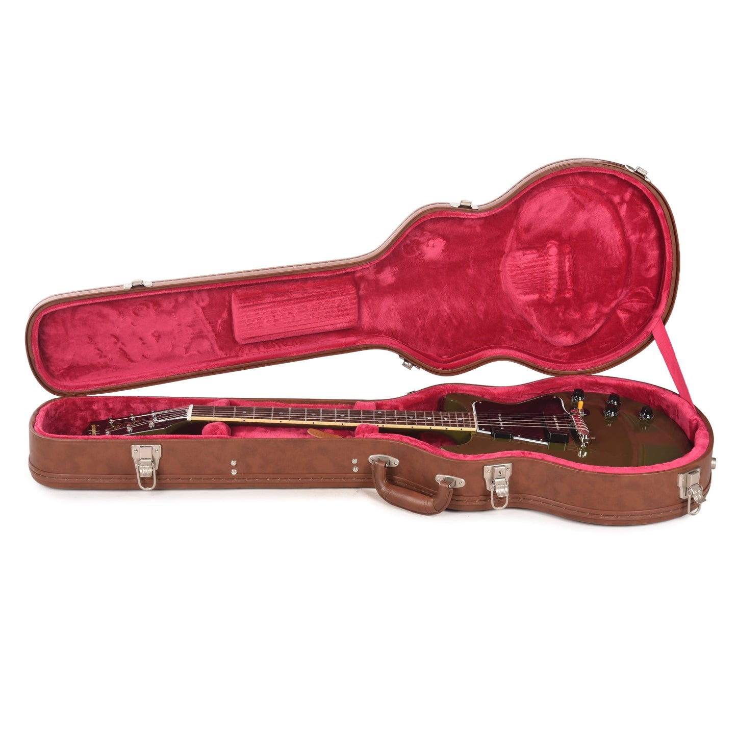 Epiphone Inspired by Gibson Custom 1960 Les Paul Special Double Cut Reissue Olive Drab w/Gibson Custom Underwound P-90 Soapbars