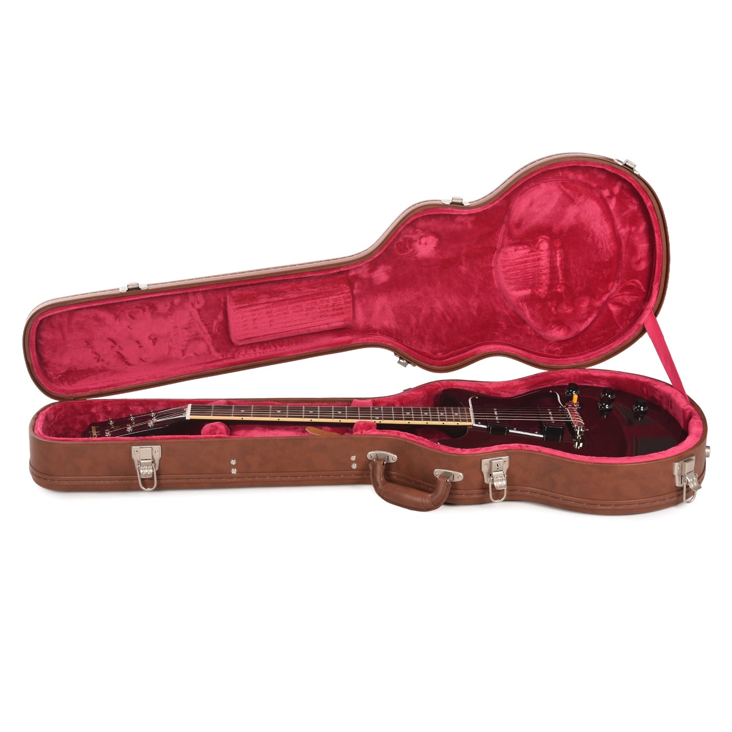Epiphone Inspired by Gibson Custom 1960 Les Paul Special Double Cut Reissue Oxblood w/Gibson Custom Underwound P-90 Soapbars