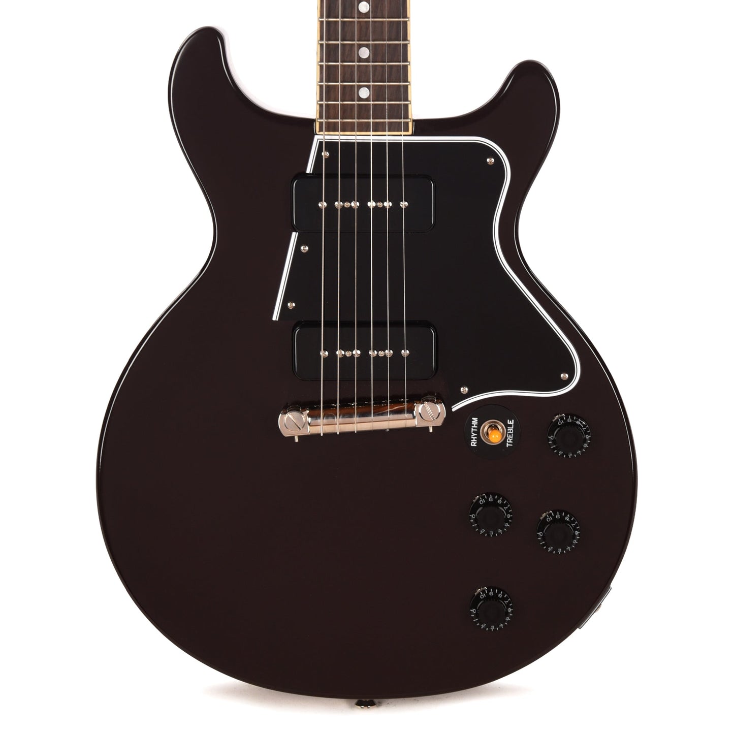 Epiphone Inspired by Gibson Custom 1960 Les Paul Special Double Cut Reissue Oxblood w/Gibson Custom Underwound P-90 Soapbars