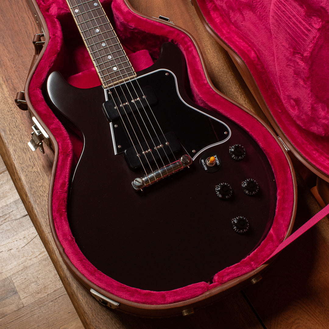 Epiphone Inspired by Gibson Custom 1960 Les Paul Special Double Cut Reissue Oxblood w/Gibson Custom Underwound P-90 Soapbars