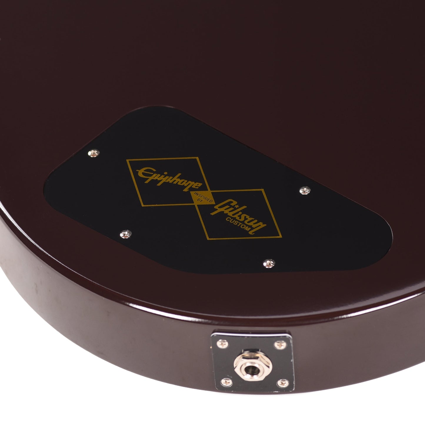 Epiphone Inspired by Gibson Custom 1960 Les Paul Special Double Cut Reissue Oxblood w/Gibson Custom Underwound P-90 Soapbars