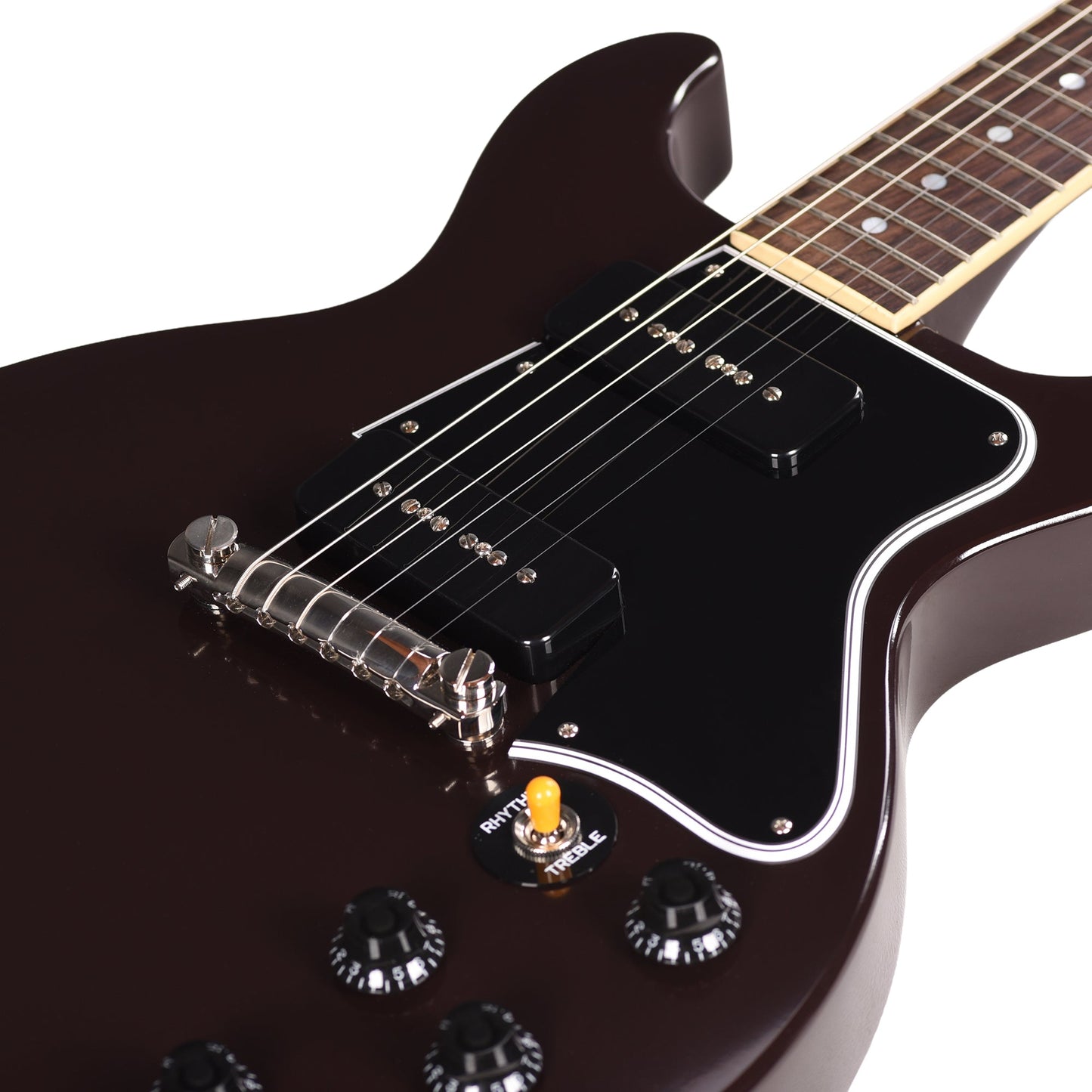 Epiphone Inspired by Gibson Custom 1960 Les Paul Special Double Cut Reissue Oxblood w/Gibson Custom Underwound P-90 Soapbars