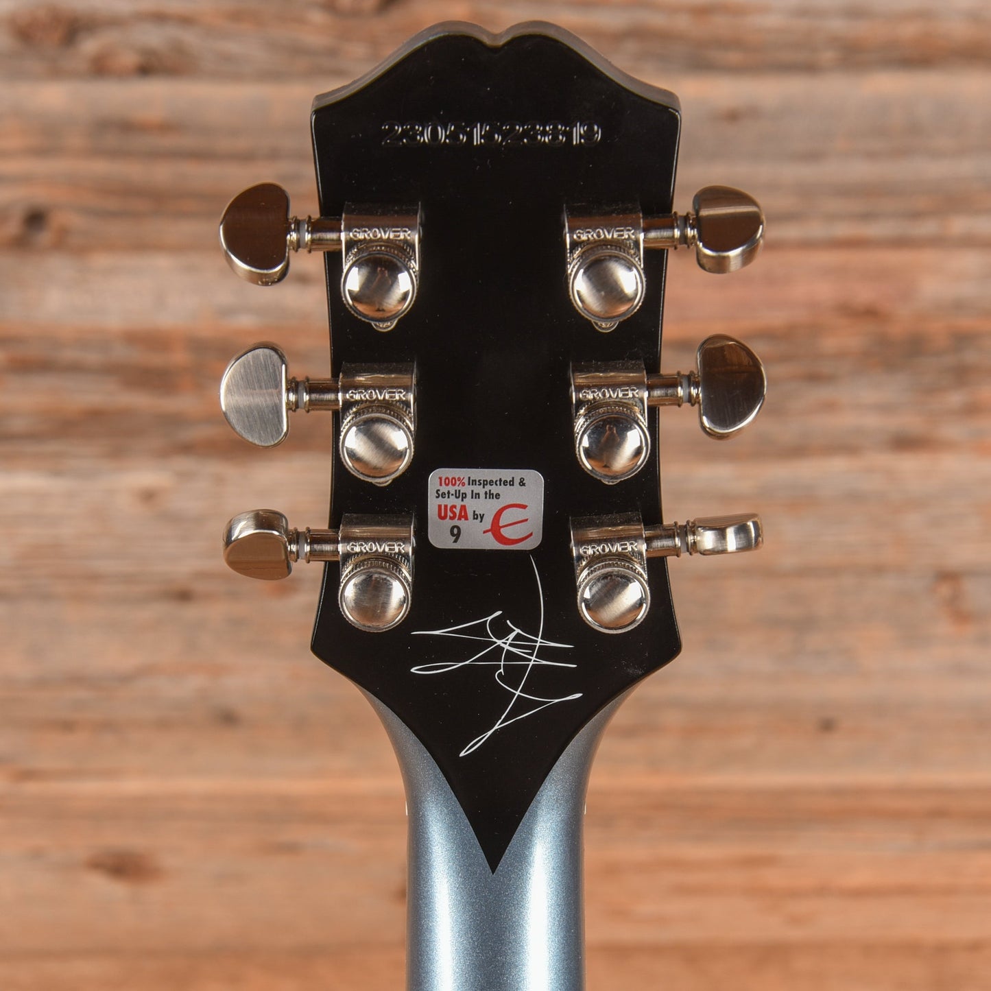 Epiphone Jared James Nichols Signature "Blues Power" Les Paul Custom Pelham Blue 2023