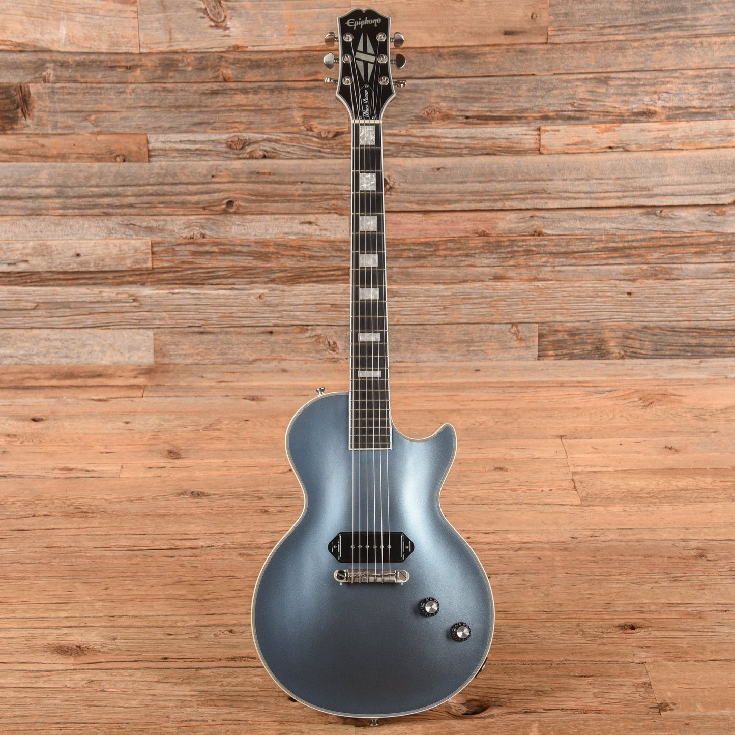 Epiphone Jared James Nichols Signature "Blues Power" Les Paul Custom Pelham Blue 2023