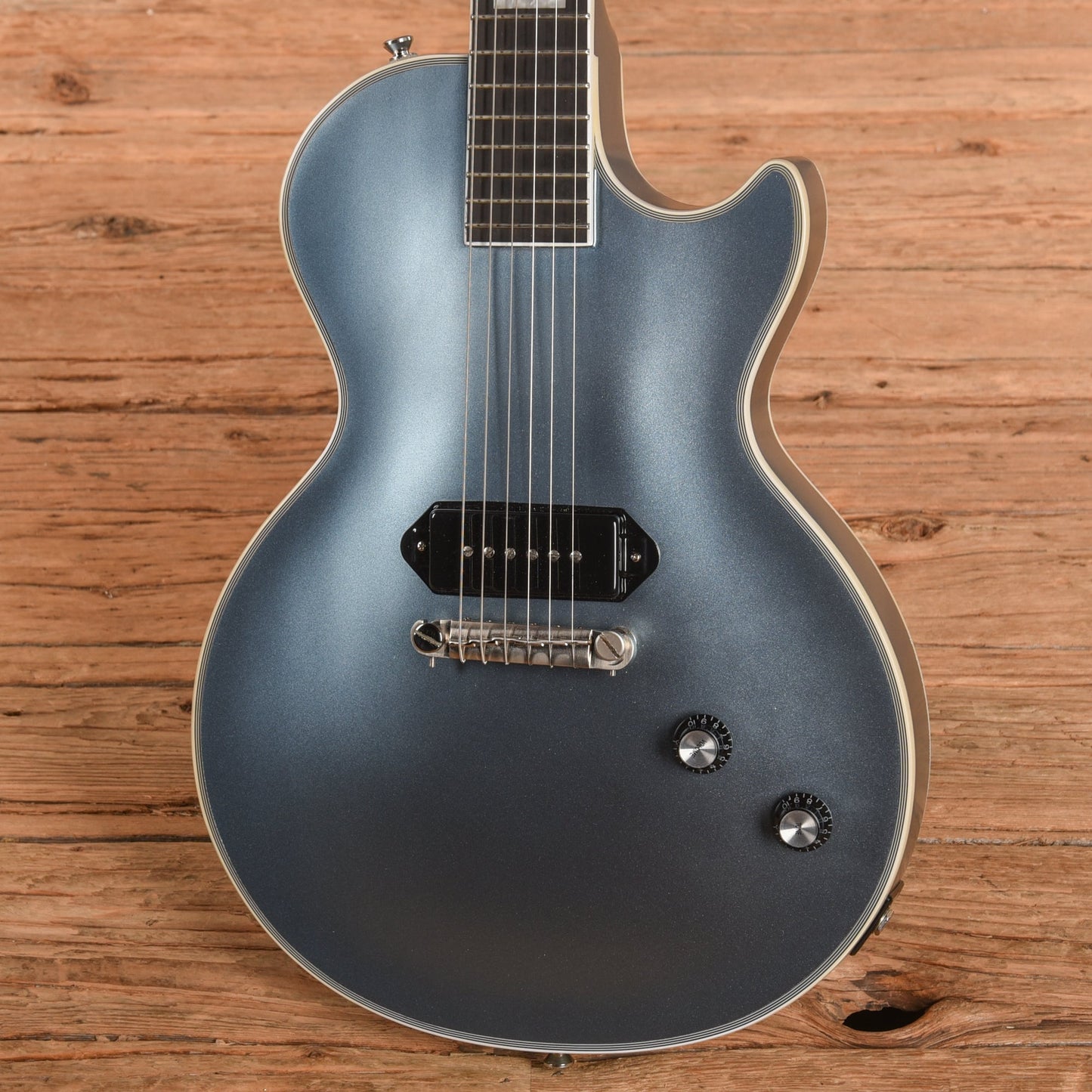 Epiphone Jared James Nichols Signature "Blues Power" Les Paul Custom Pelham Blue 2023