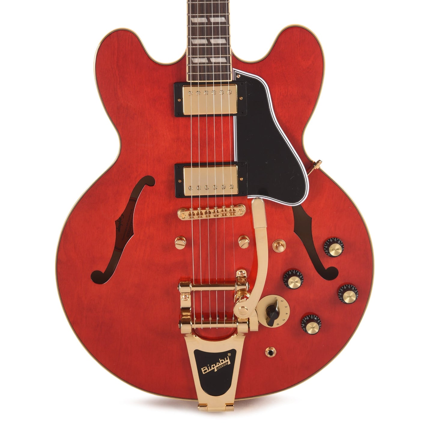 Epiphone Limited Edition Back to the Future ES-345 Sixties Cherry w/Marvin Berry & The Starlighters