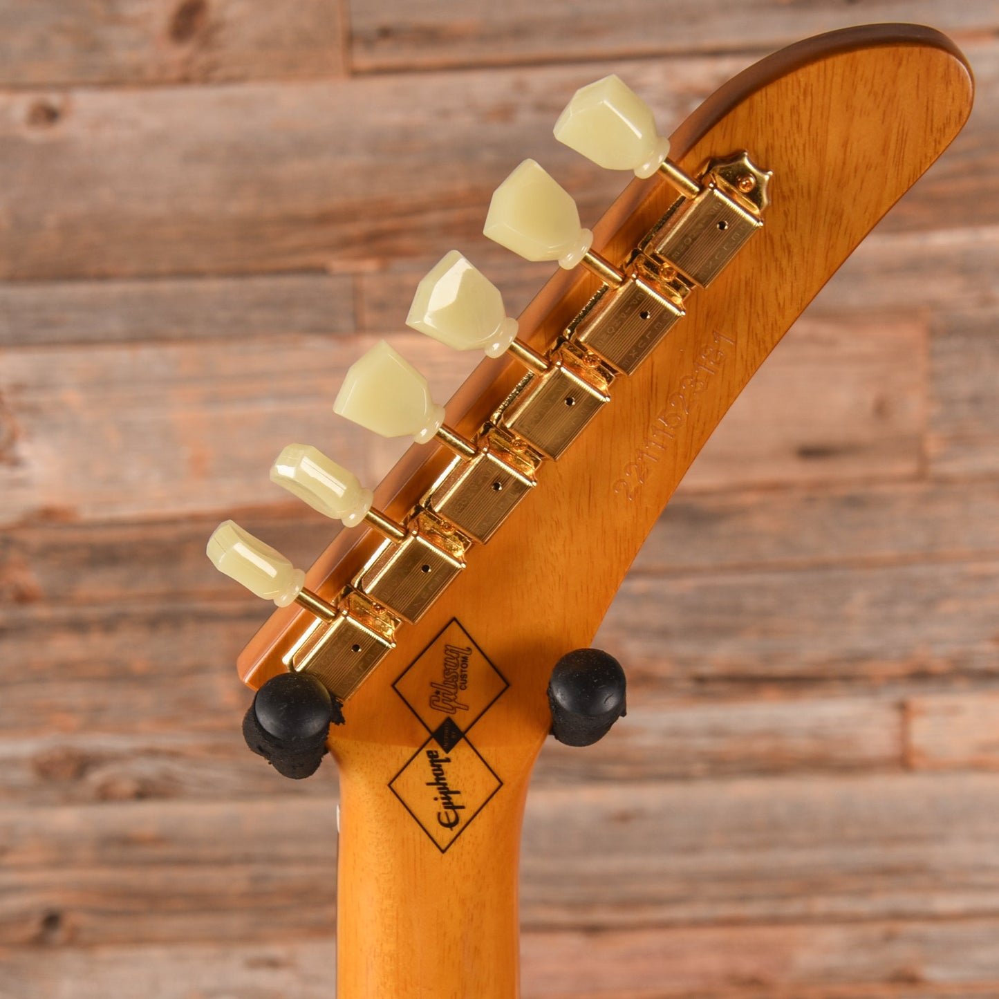 Epiphone "Inspired by Gibson Custom" '58 Korina Explorer Antique Natural 2022 LEFTY