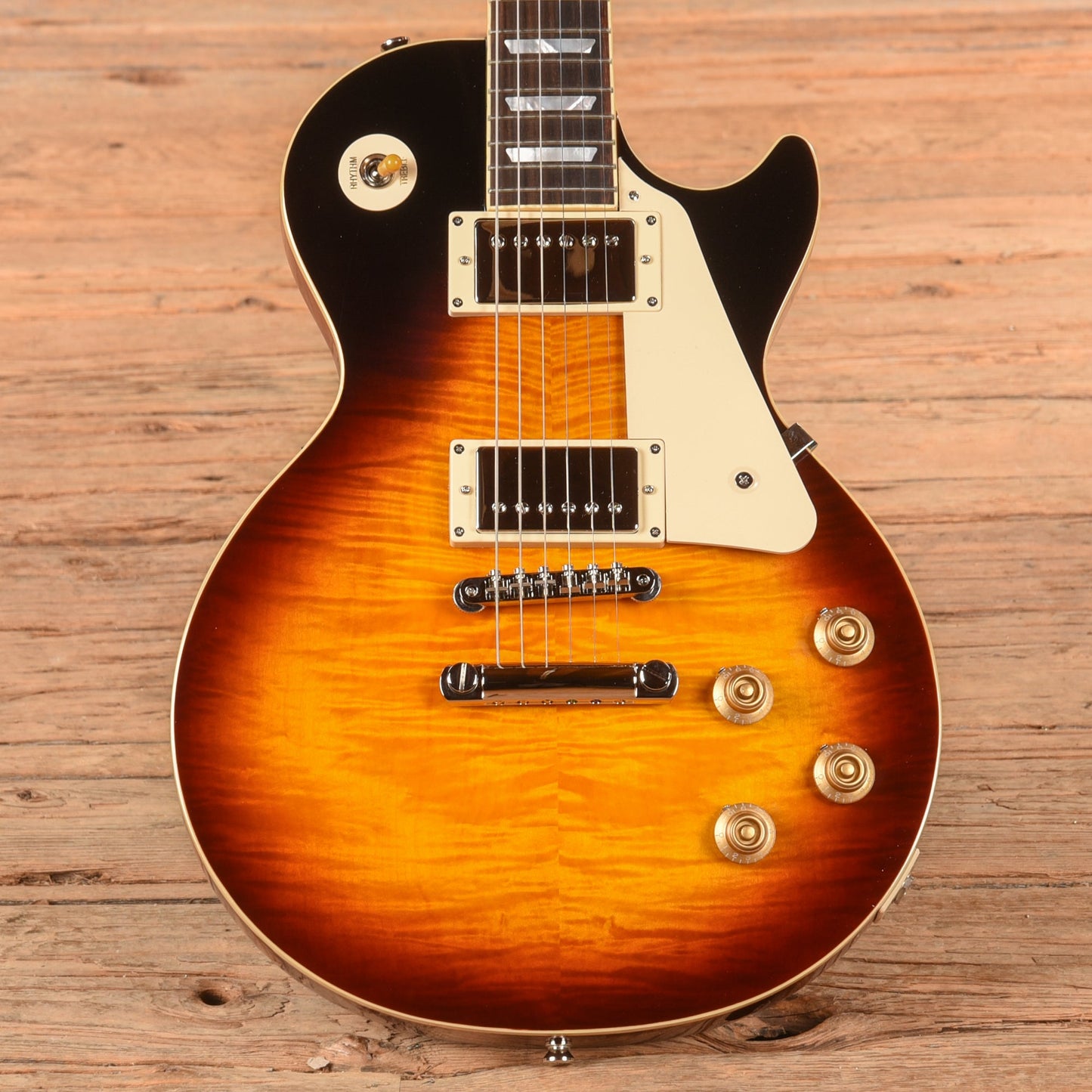 Epiphone "Inspired by Gibson Custom" '59 Les Paul Standard Washed Bourbon Burst 2024