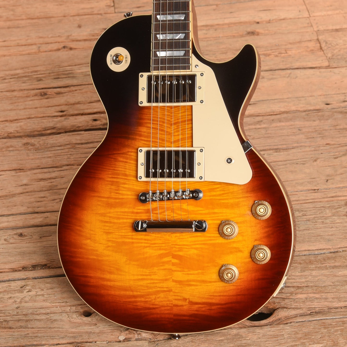 Epiphone "Inspired by Gibson Custom" '59 Les Paul Standard Washed Bourbon Burst 2024