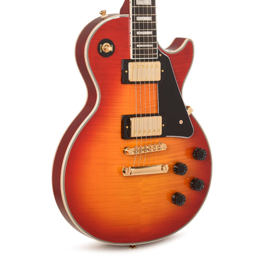 Epiphone Inspired by Gibson Les Paul Custom Figured Heritage Cherry Sunburst