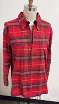Denim & Co Red 100% Cotton Jacket, M