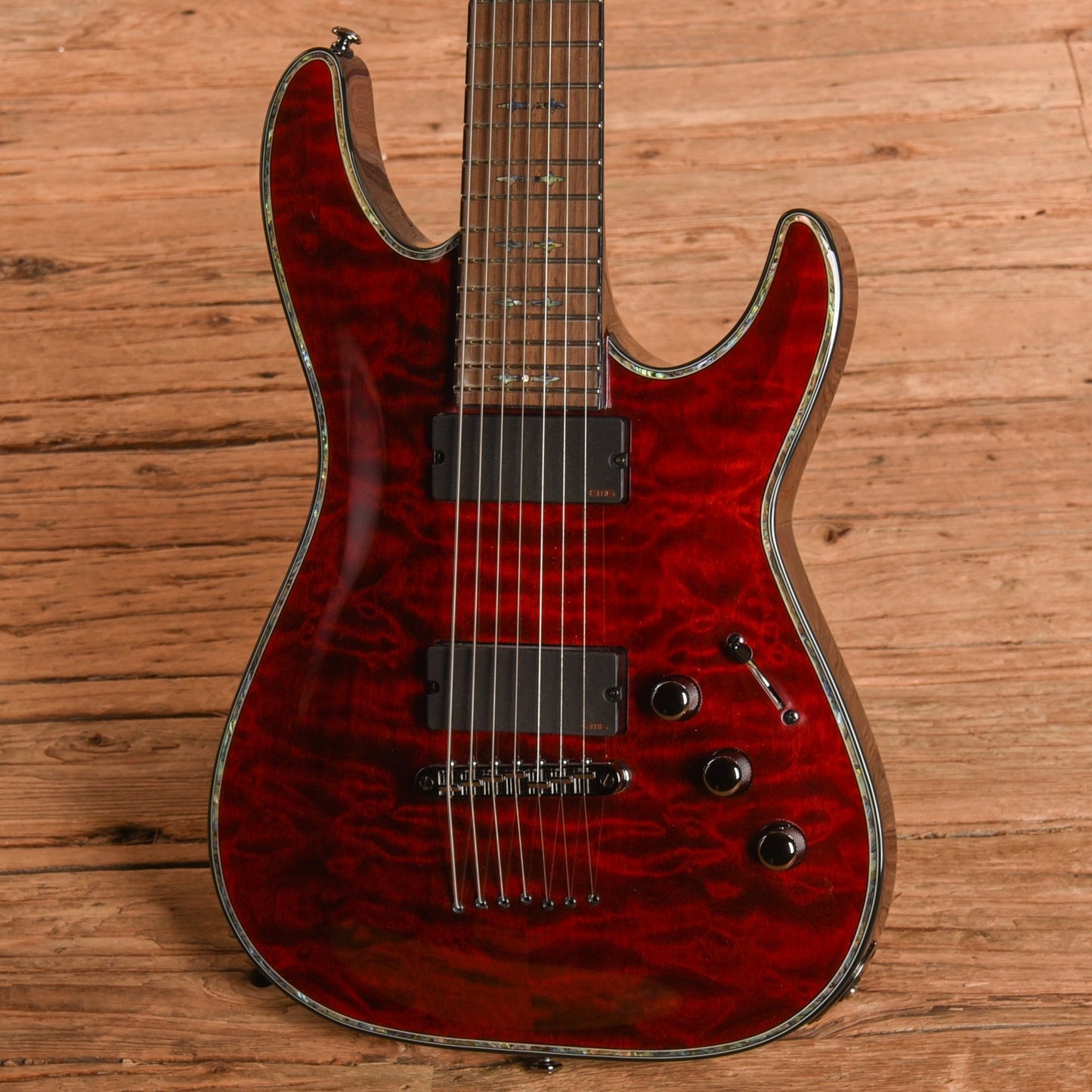 Schecter Hellraiser C-7 Black Cherry 2021
