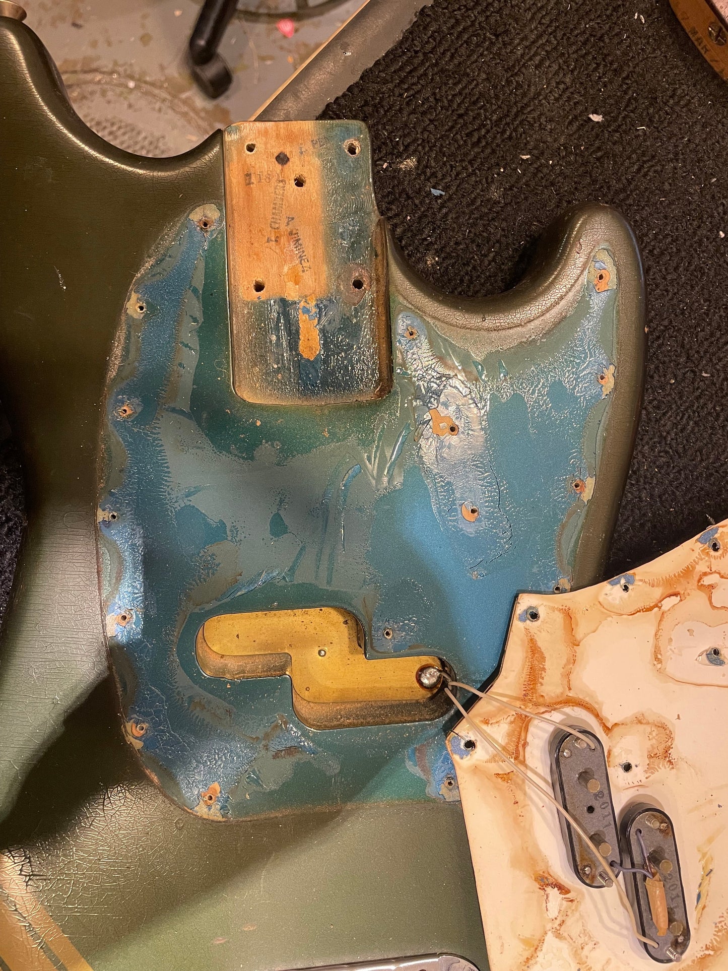Fender Mustang Bass Competition Blue 1971