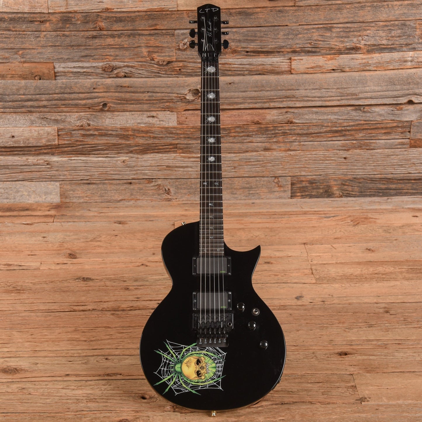 LTD KH-3 Kirk Hammett Signature Spider Black 2022