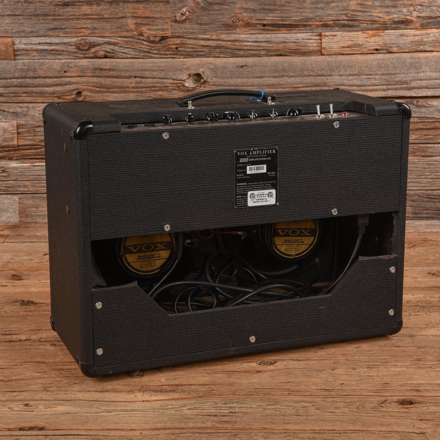 Vox AC15TB2 15-Watt 2x10" Guitar Combo