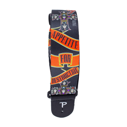 Perri's Guns N' Roses Appetite for Destruction Polyester Guitar Strap