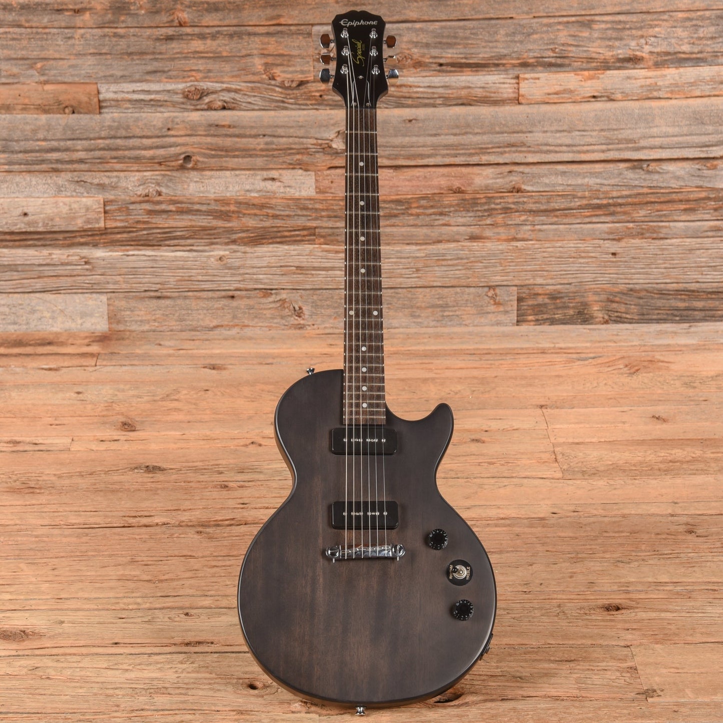 Epiphone Les Paul Special I P90 Worn Ebony 2015