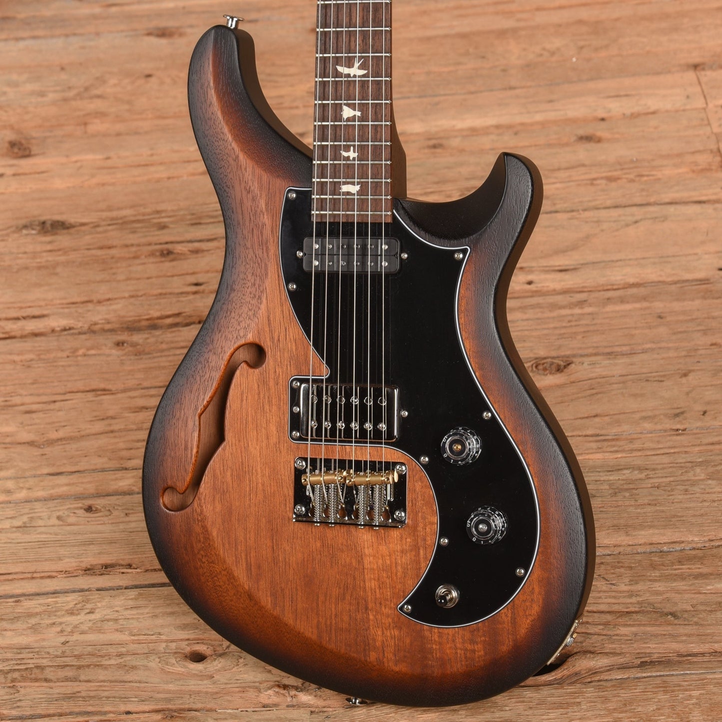 PRS S2 Vela Semi-Hollow Satin Tobacco Sunburst 2024