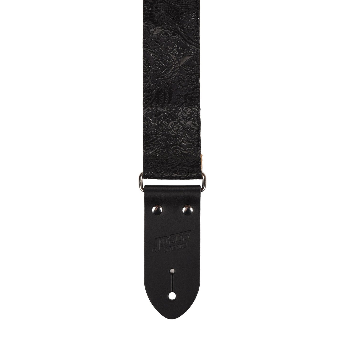 Josey The Abyss 2" Guitar Strap w/Midnight Ends and Cotton Backing