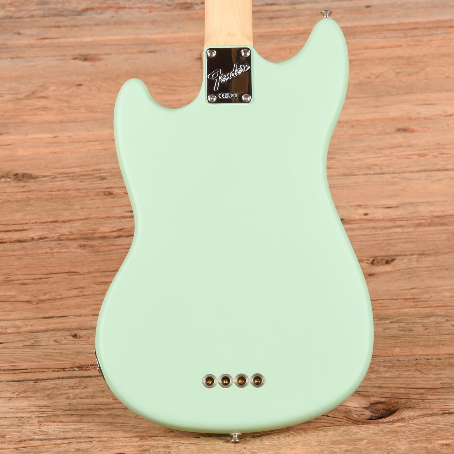 Fender American Performer Mustang Bass Satin Surf Green 2023