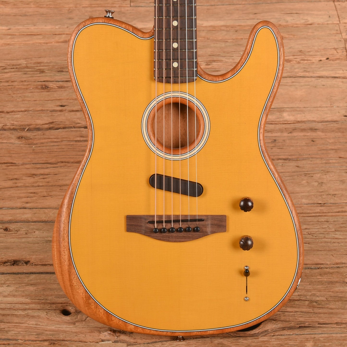 Fender Acoustasonic Player Telecaster Butterscotch Blonde