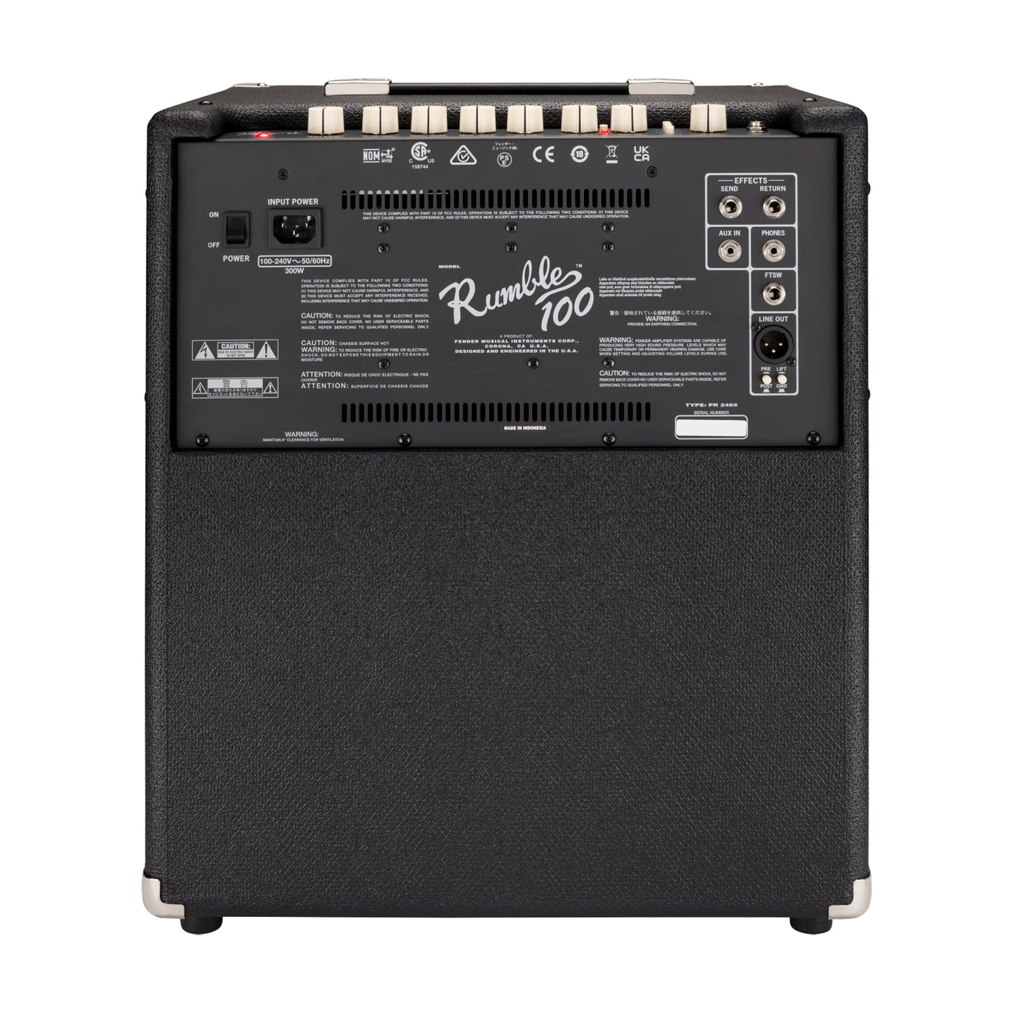 Fender Rumble 100 Bass Amp