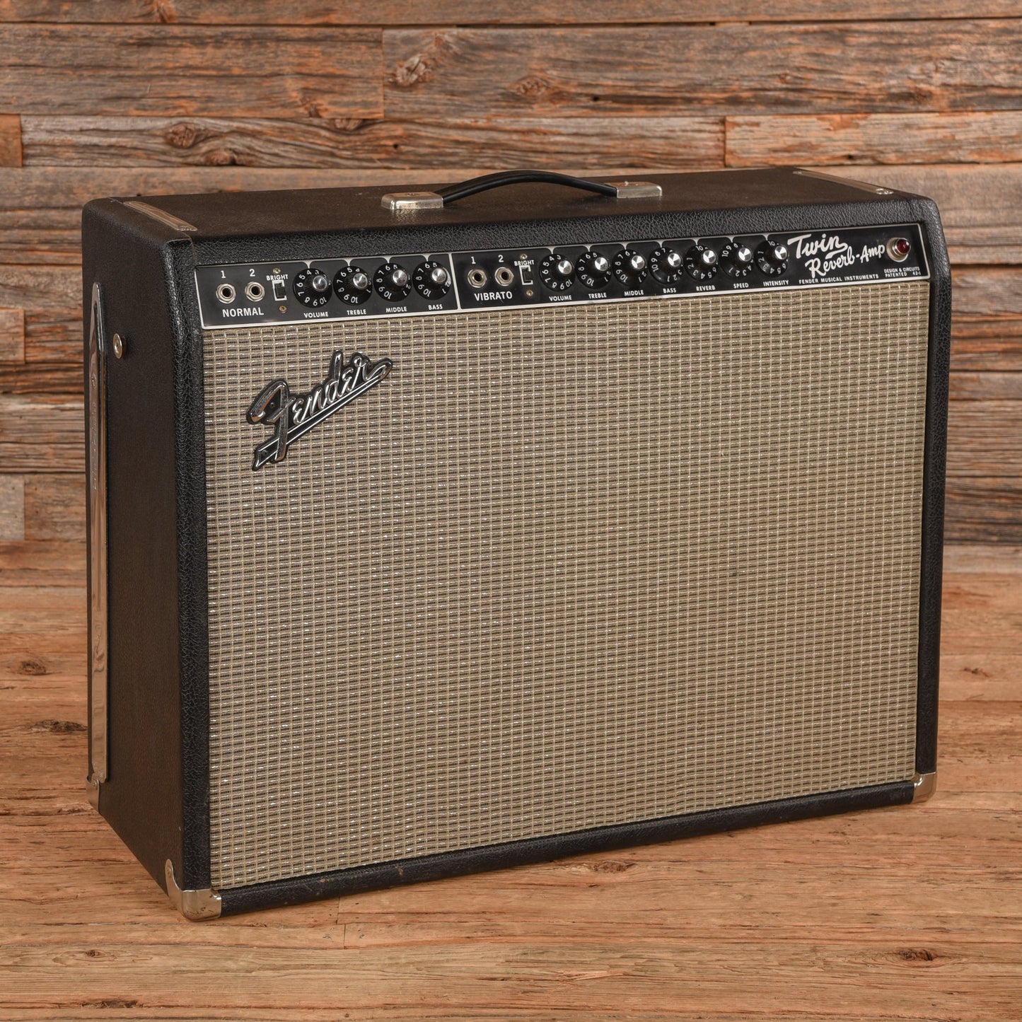 Fender Twin Reverb 2-Channel 85-Watt 2x12" Guitar Combo Amp 1967
