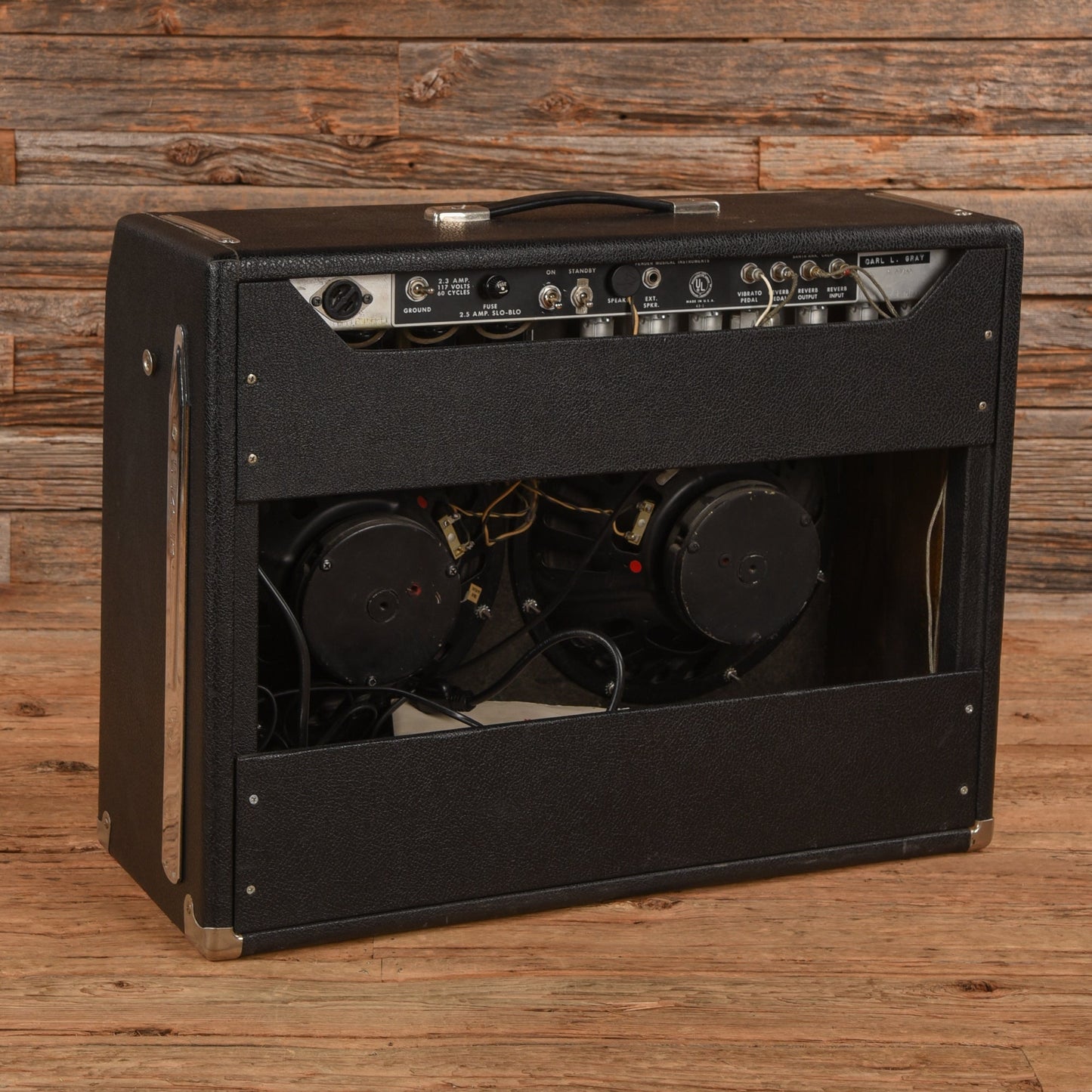Fender Twin Reverb 2-Channel 85-Watt 2x12" Guitar Combo Amp 1967
