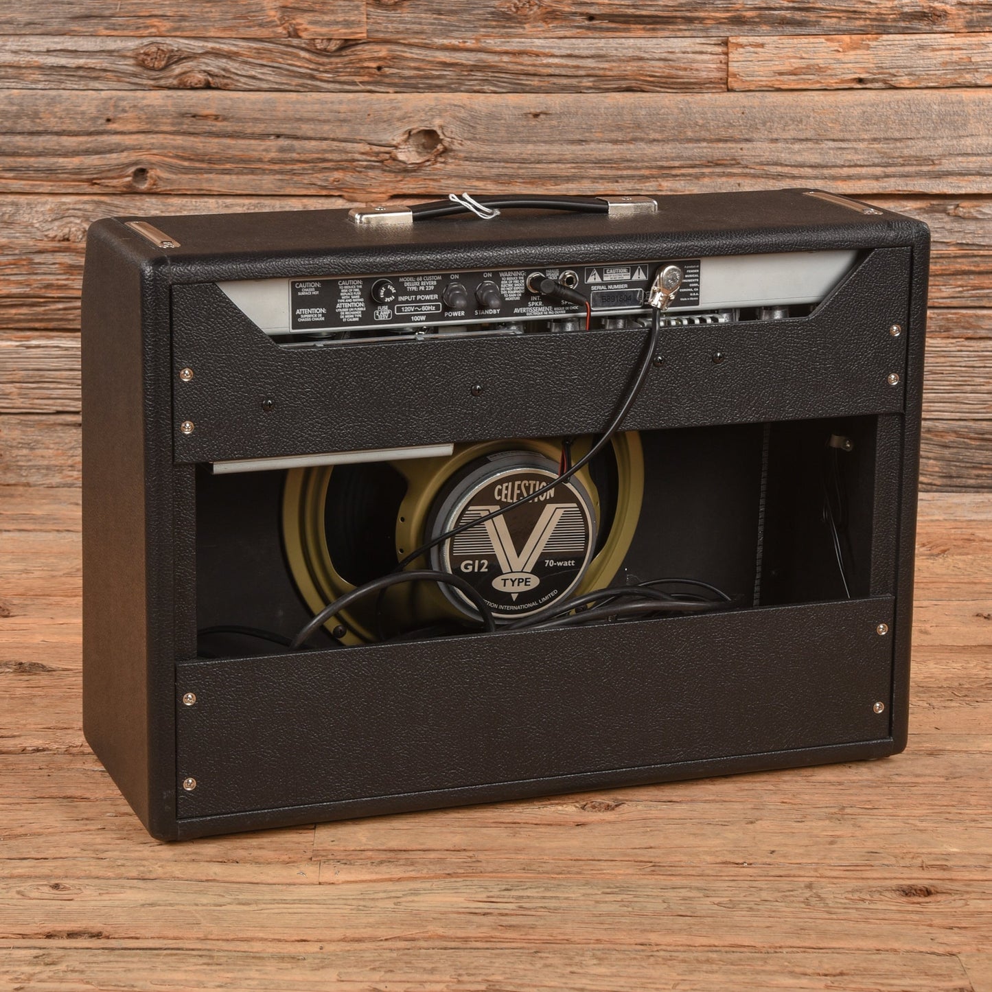 Fender '68 Custom Deluxe Reverb 2-Channel 22-Watt 1x12" Guitar Combo Amp