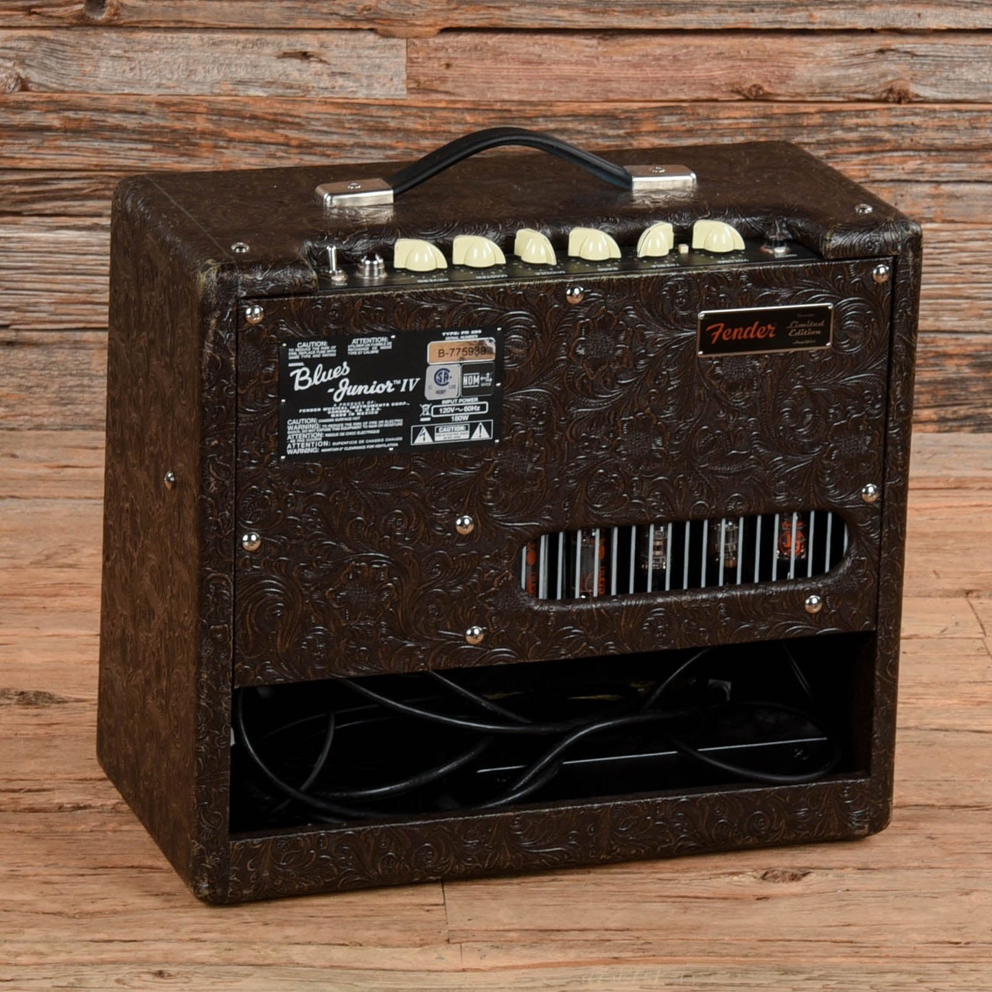 Fender Blues Junior IV FSR Western Tolex 15-Watt 1x12" Guitar Combo Amp