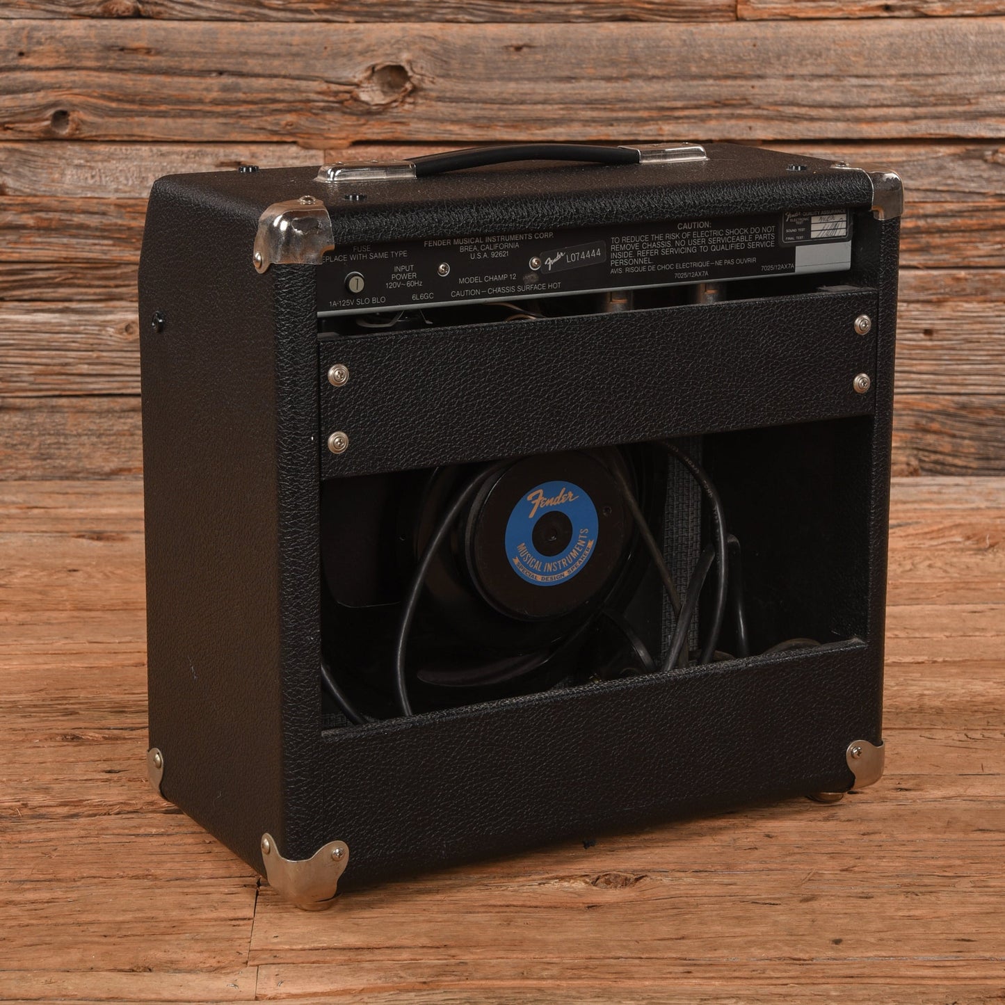Fender Champ 12 12-Watt 1x12" Guitar Combo 1985