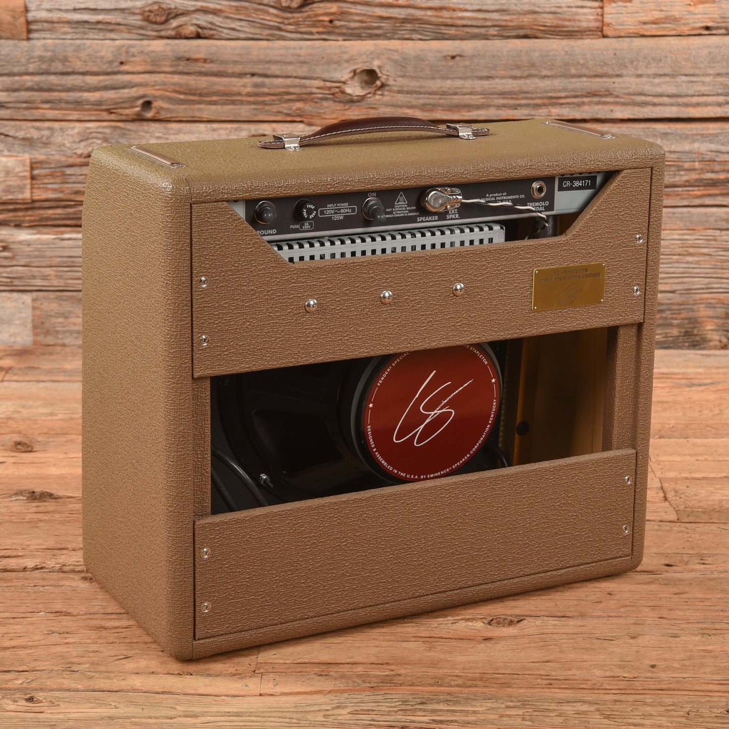 Fender Chris Stapleton Signature '62 Princeton 12-Watt 1x12" Guitar Combo Amp
