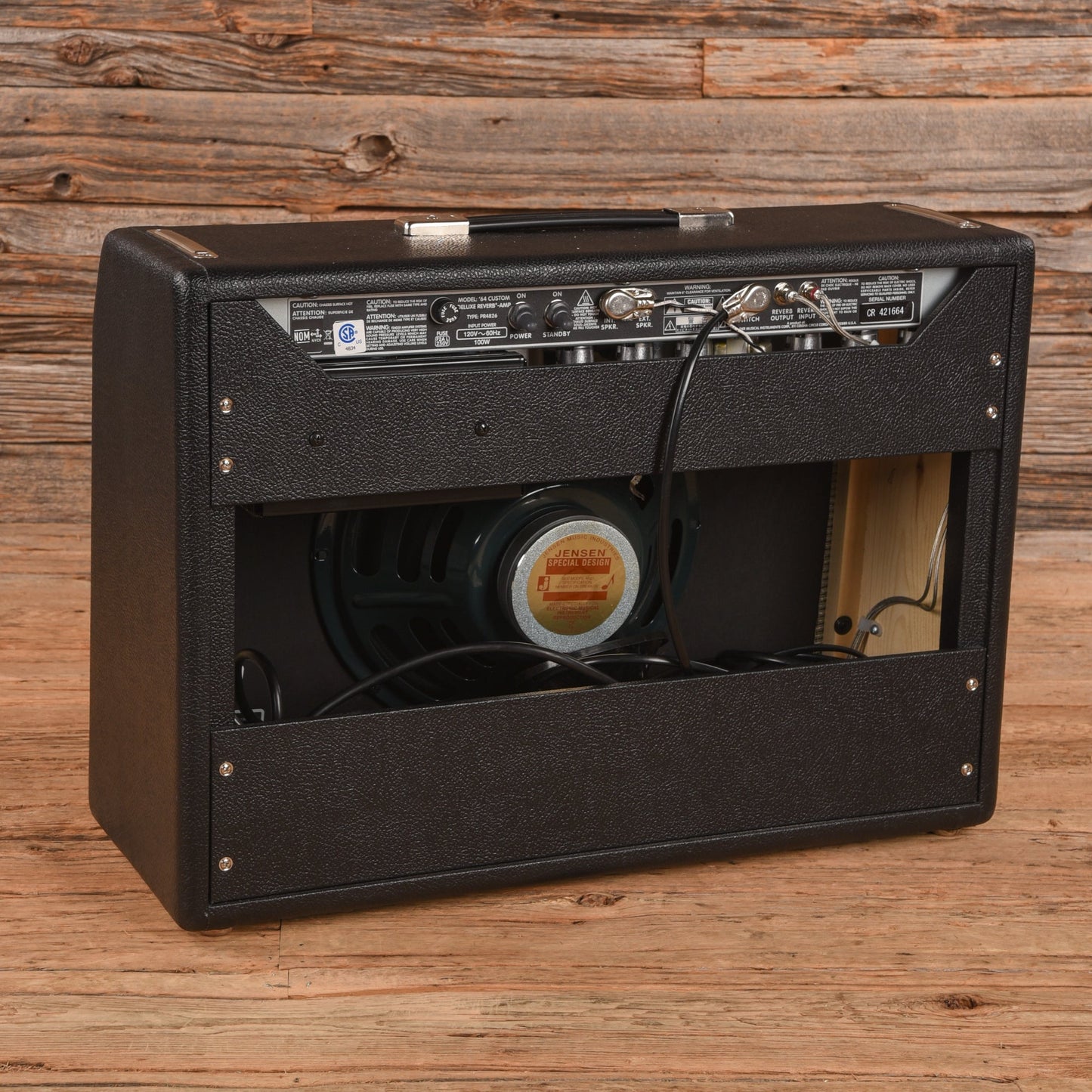 Fender Fender '64 Custom Deluxe Reverb-Amp 2-Channel 20-Watt 1x12" Guitar Combo