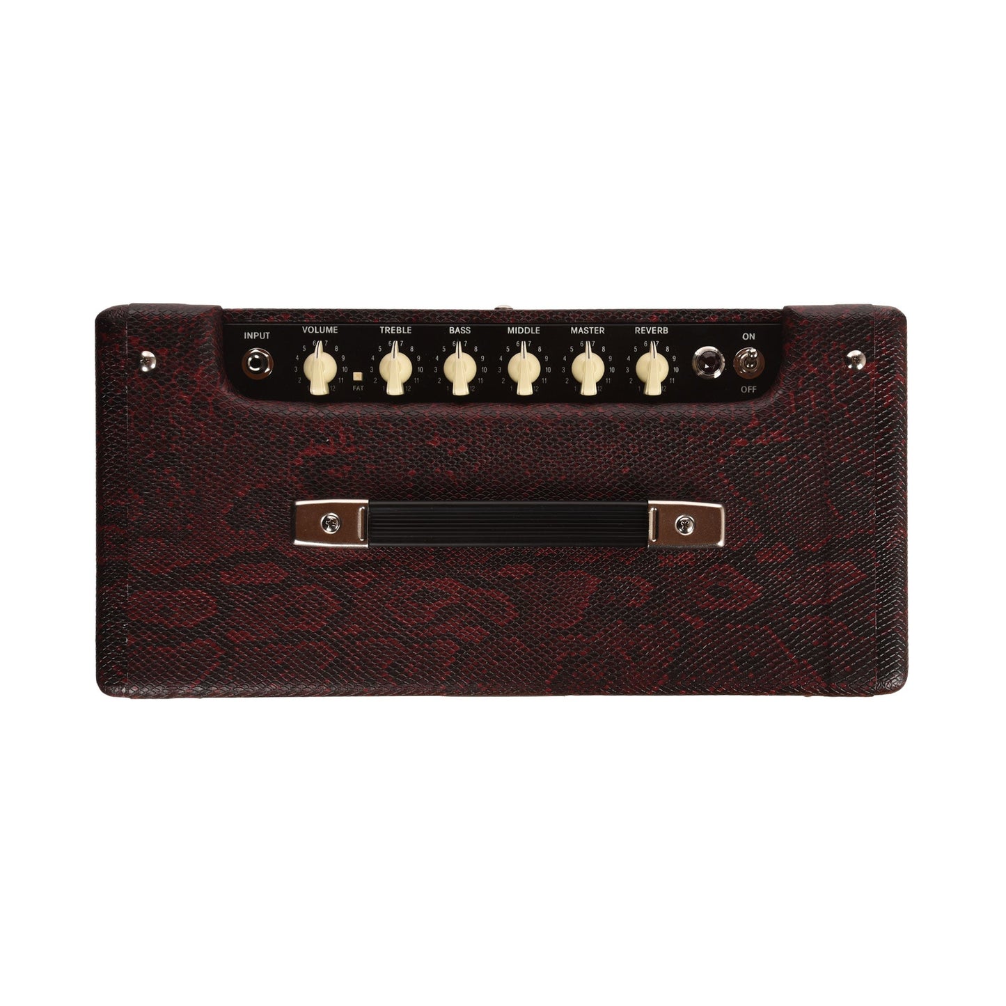Fender FSR Blues Junior IV 15w 1x12 Combo Red Snakeskin w/ Eminence Texas Heat