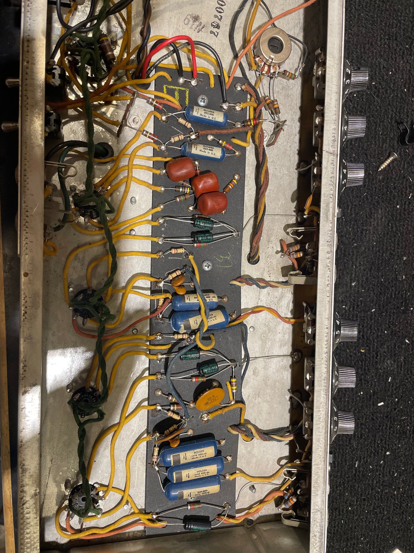 Fender Fender Bassman Head 60s Black Panel 1967 - Dave Amato of REO Speedwagon