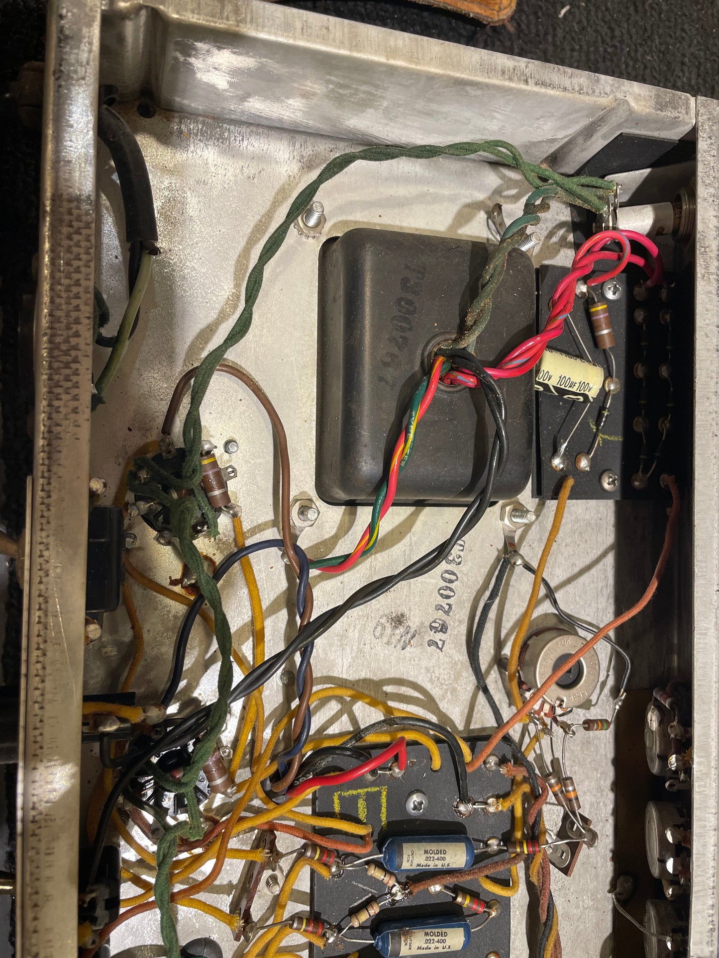 Fender Fender Bassman Head 60s Black Panel 1967 - Dave Amato of REO Speedwagon