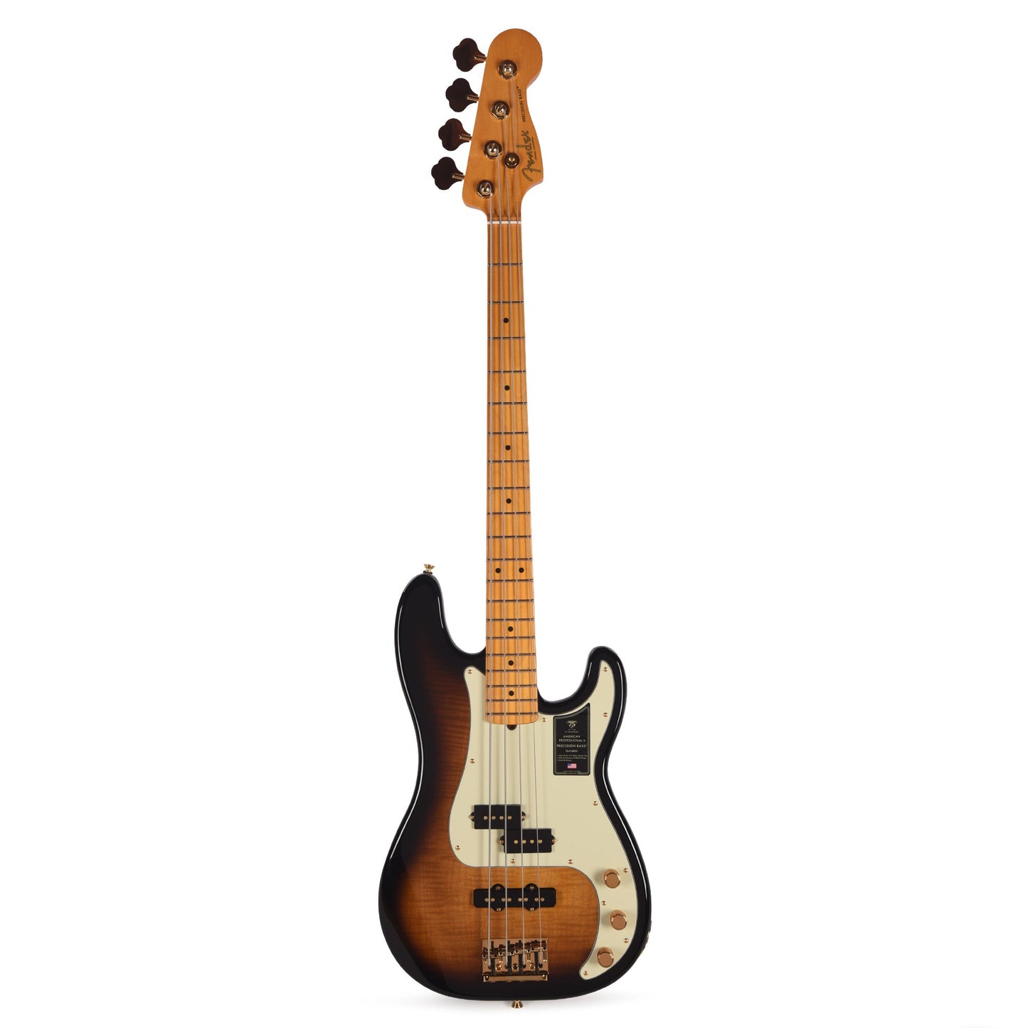 Fender 75th Anniversary American Professional II PJ Bass 2-Color Sunburst